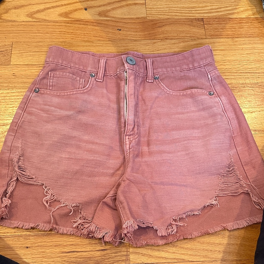 American Eagle Outfitters Mauve Jean Shorts